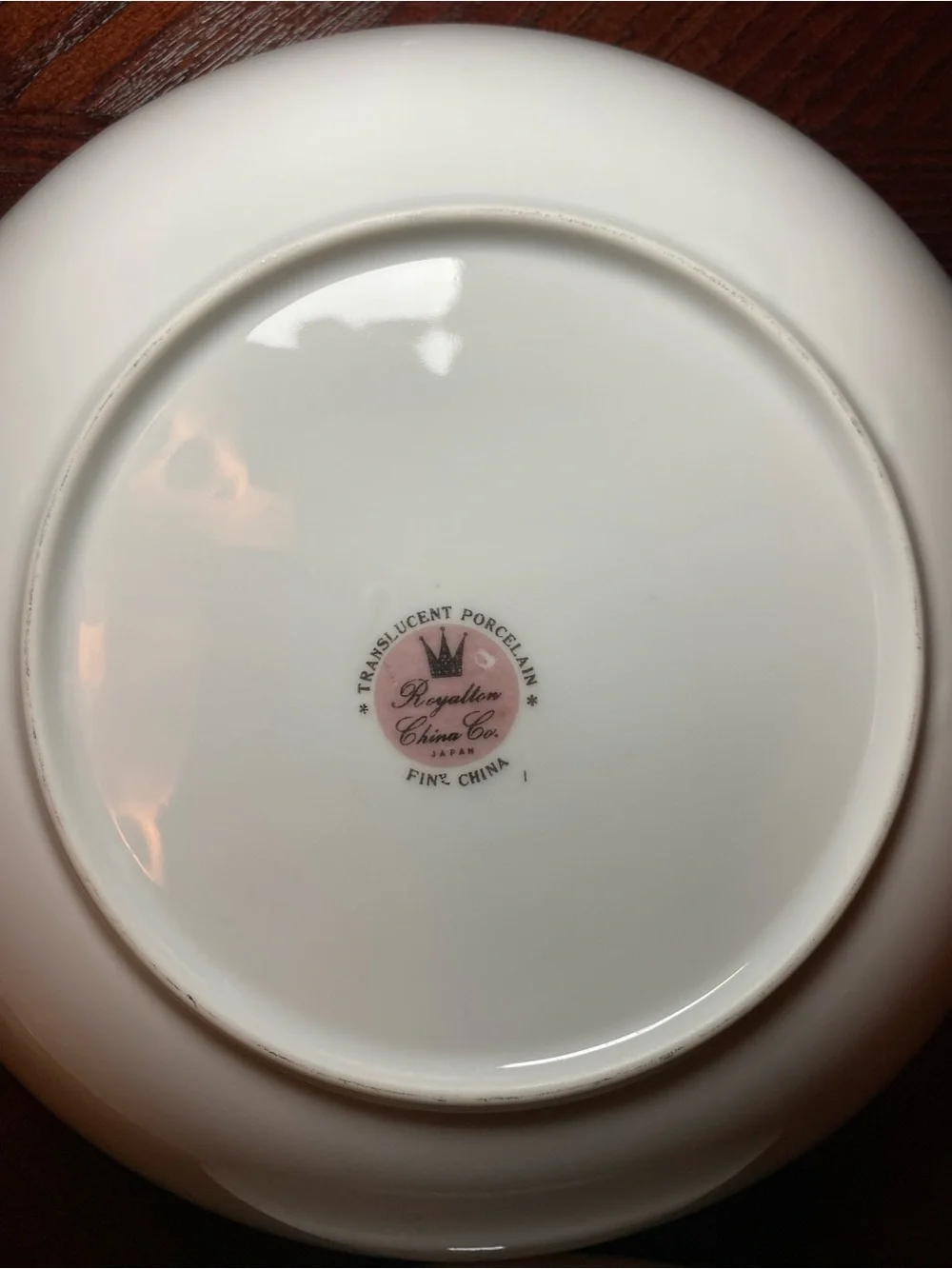 Royalton China Co Translucent Porcelain Fine China Bowls Gold Rim - Elegant Home